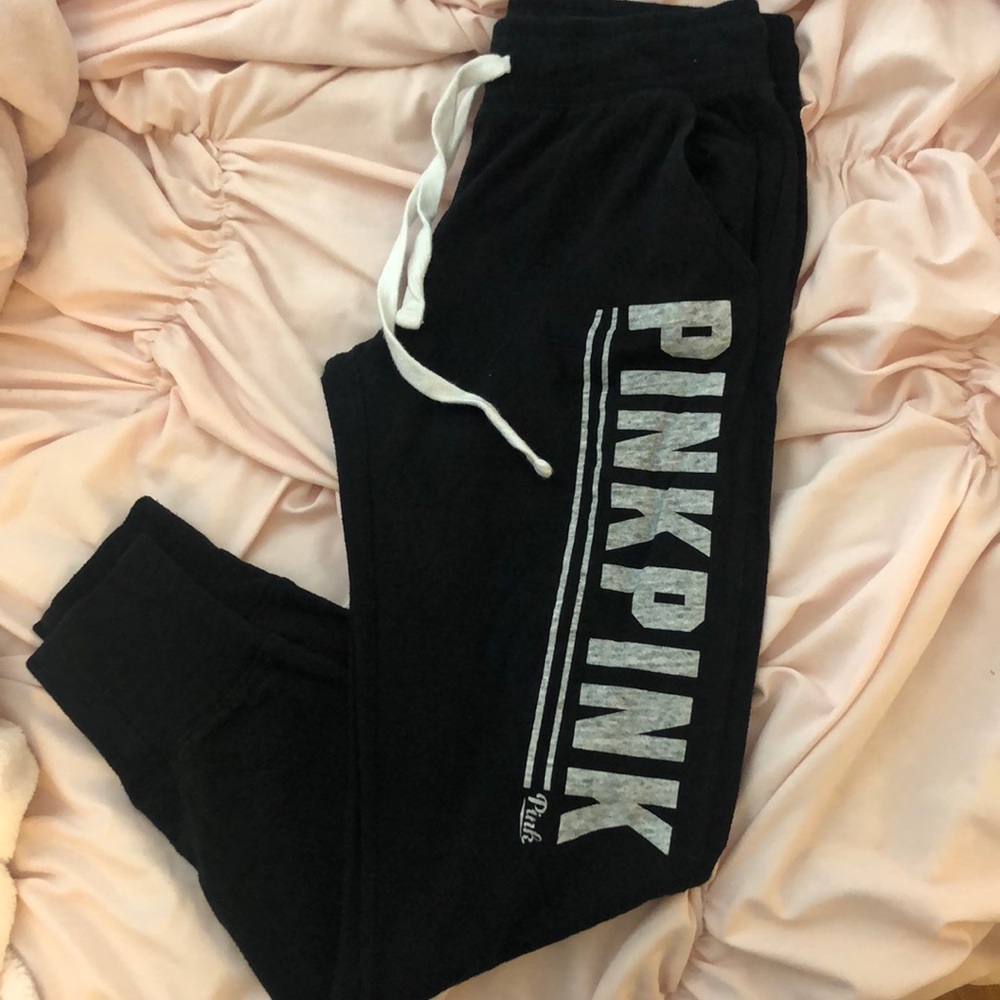 Pink by Victoria secret jogger pants